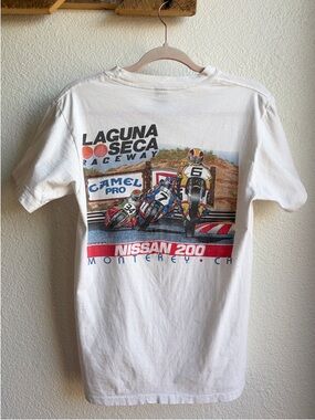 Vintage Laguna Seca Raceway Single Stitch Tee Small